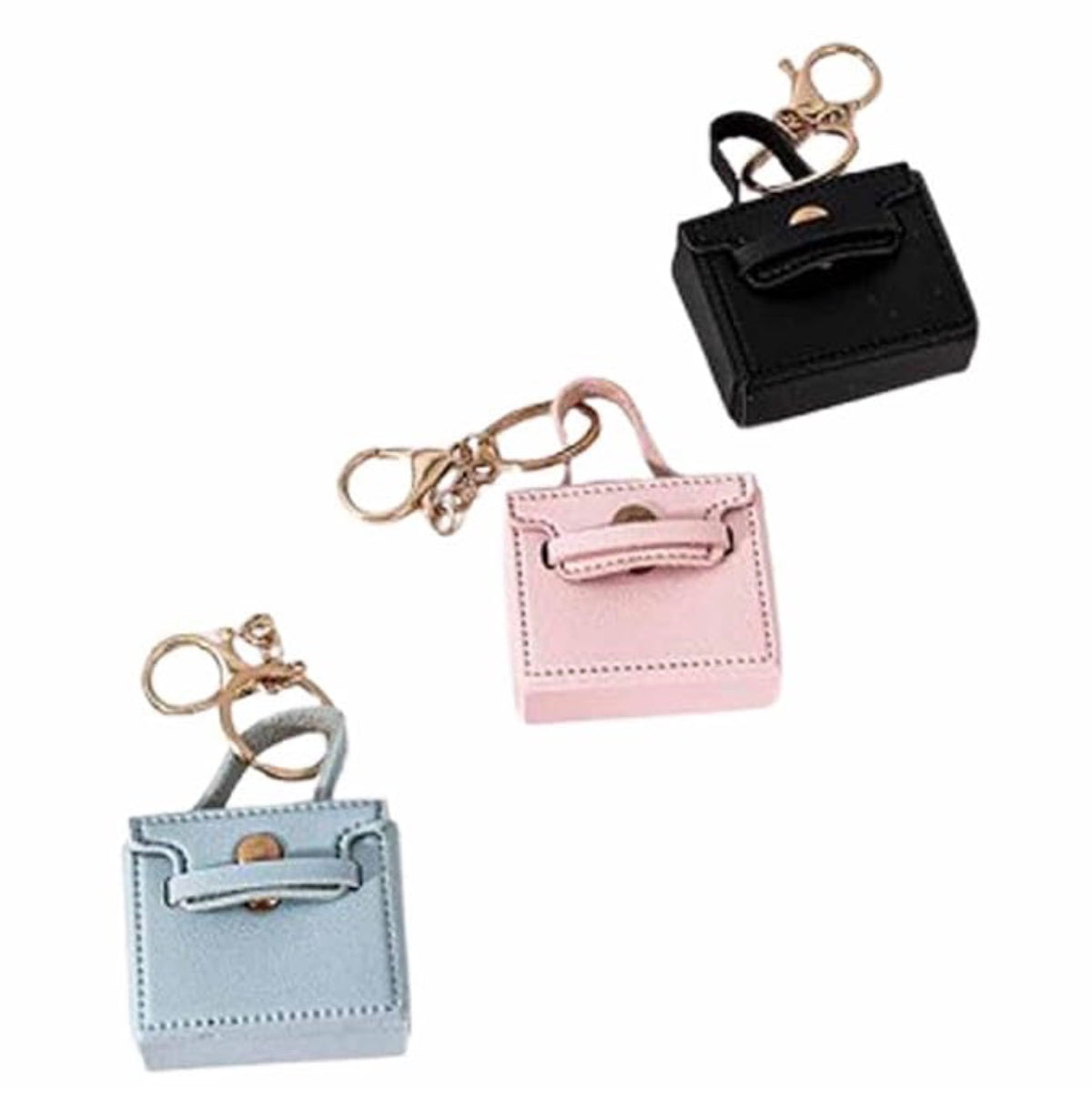 Mini Luxury Bag Keychain | Cute Designer-Inspired Coin Purse Charm & Bag Accessory