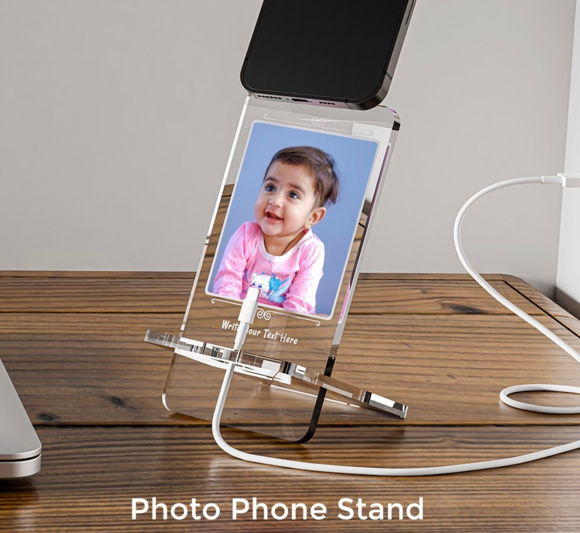 Customised Photo Phone Stand