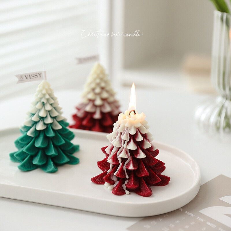 Decorative Christmas Tree Candle