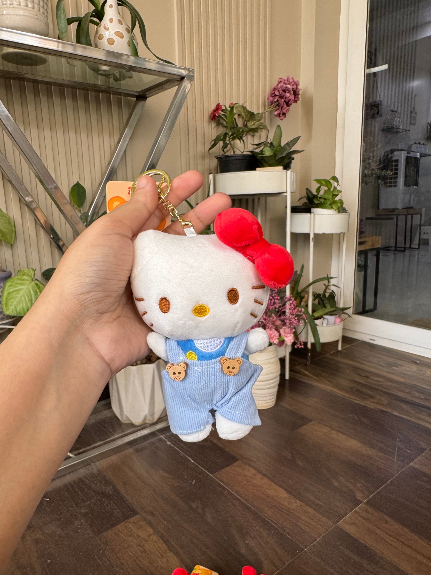 Cute “Hello Kitty” Plushy Keychain /Bag Charm