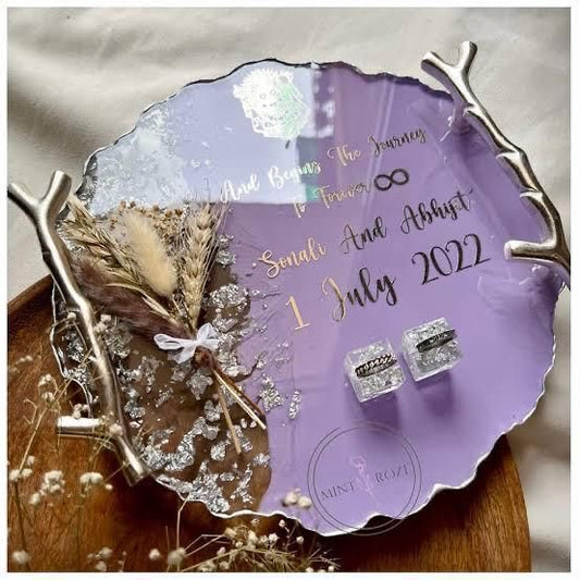 Customised Engagement Ring Tray/Platter