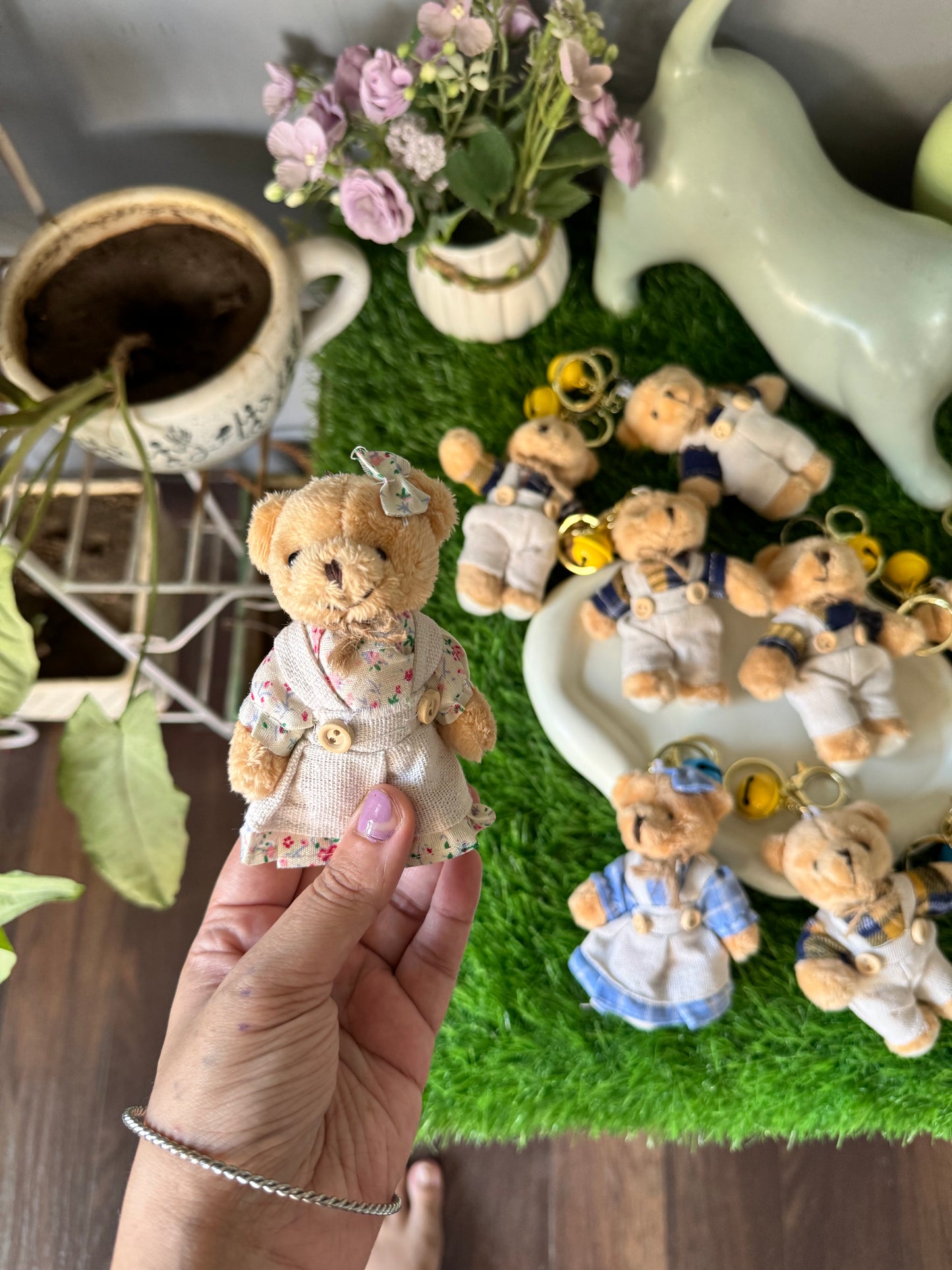 Exclusive Teddybear Keychains with Cute Outfit (Boy/Girl)