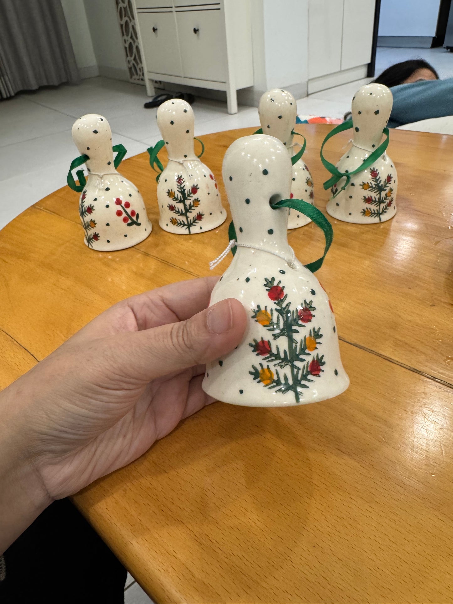 Decorative Ceramic Christmas Bells