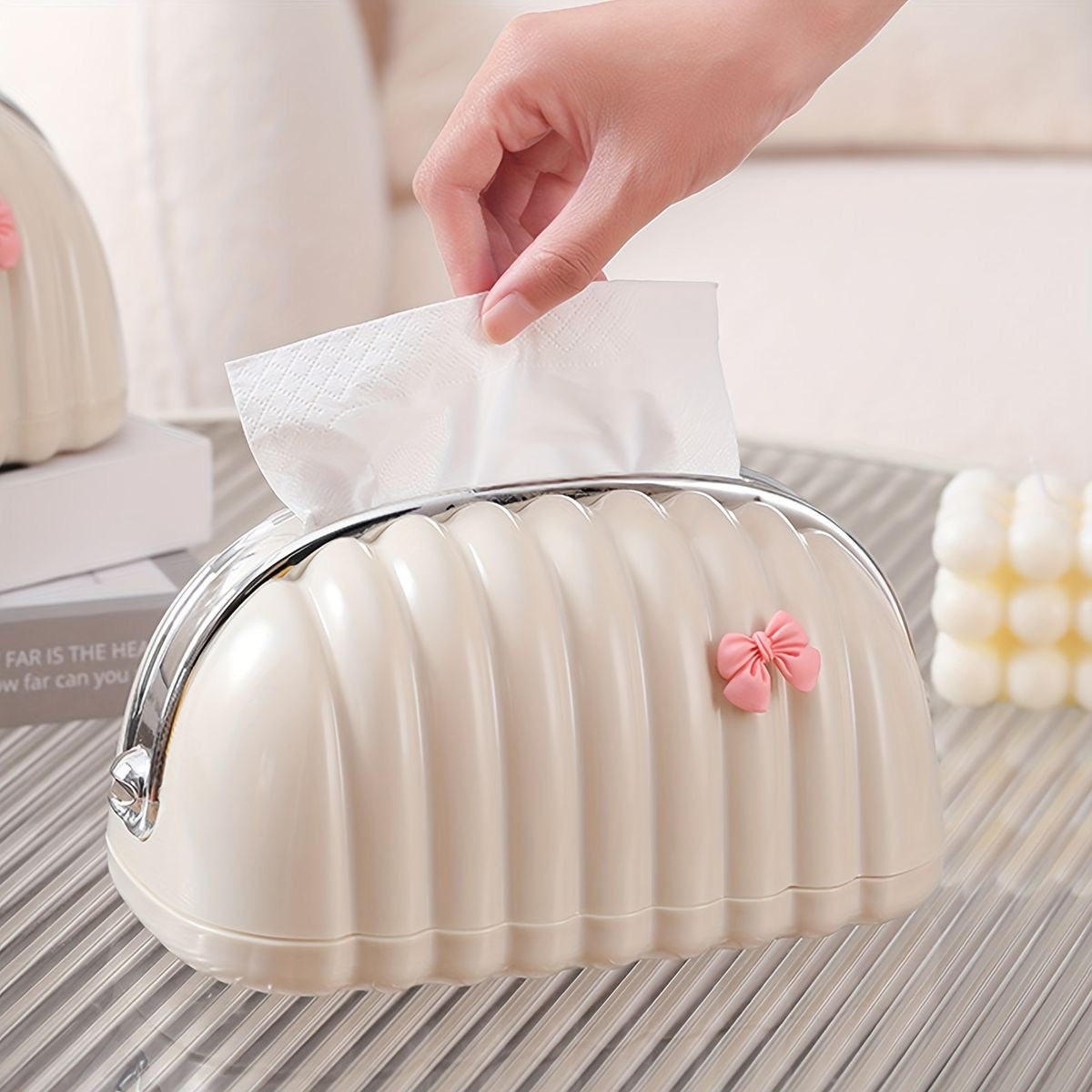 Cute Shell Shape Tissue Holder