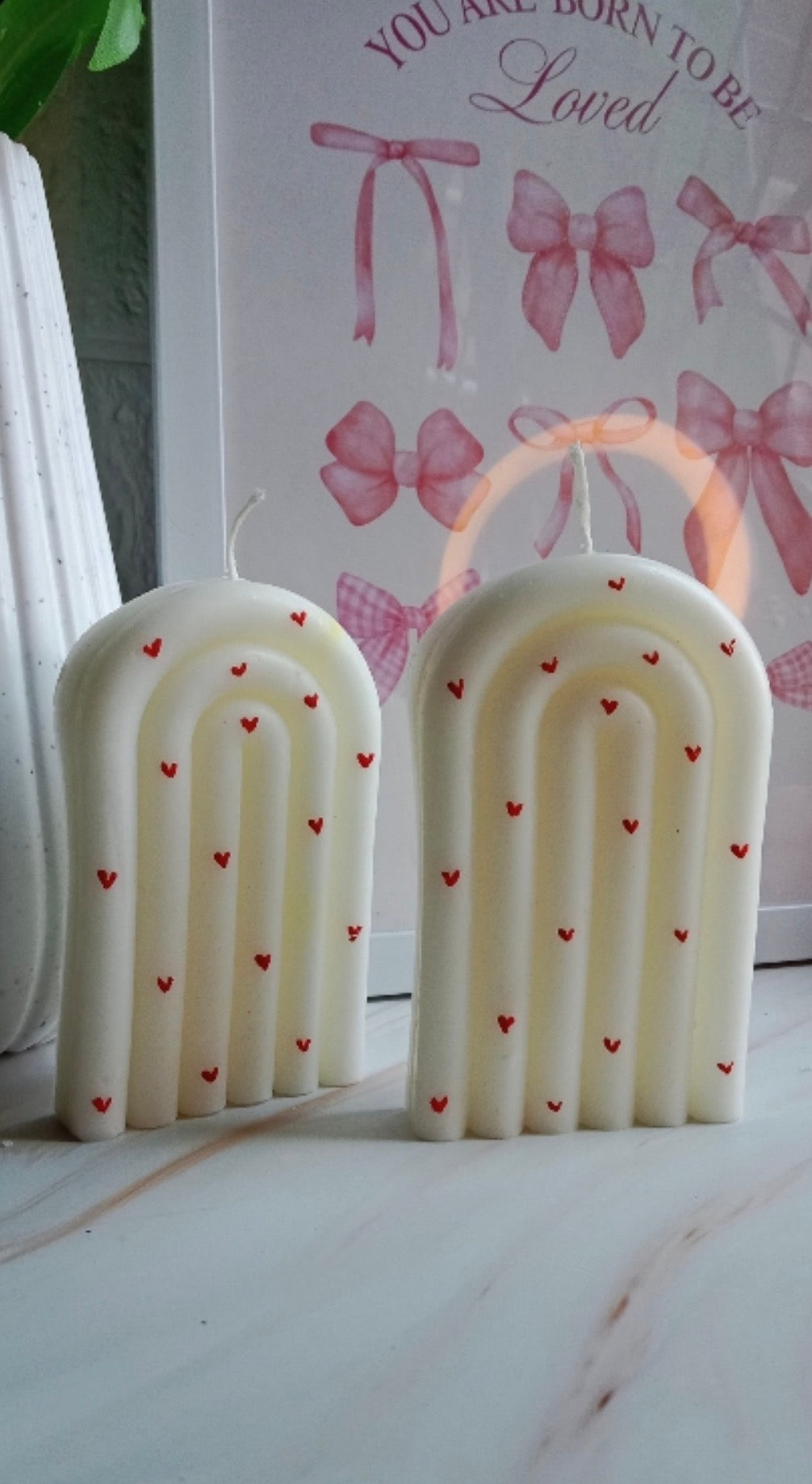 Decorative Arch Candles - Set of 2