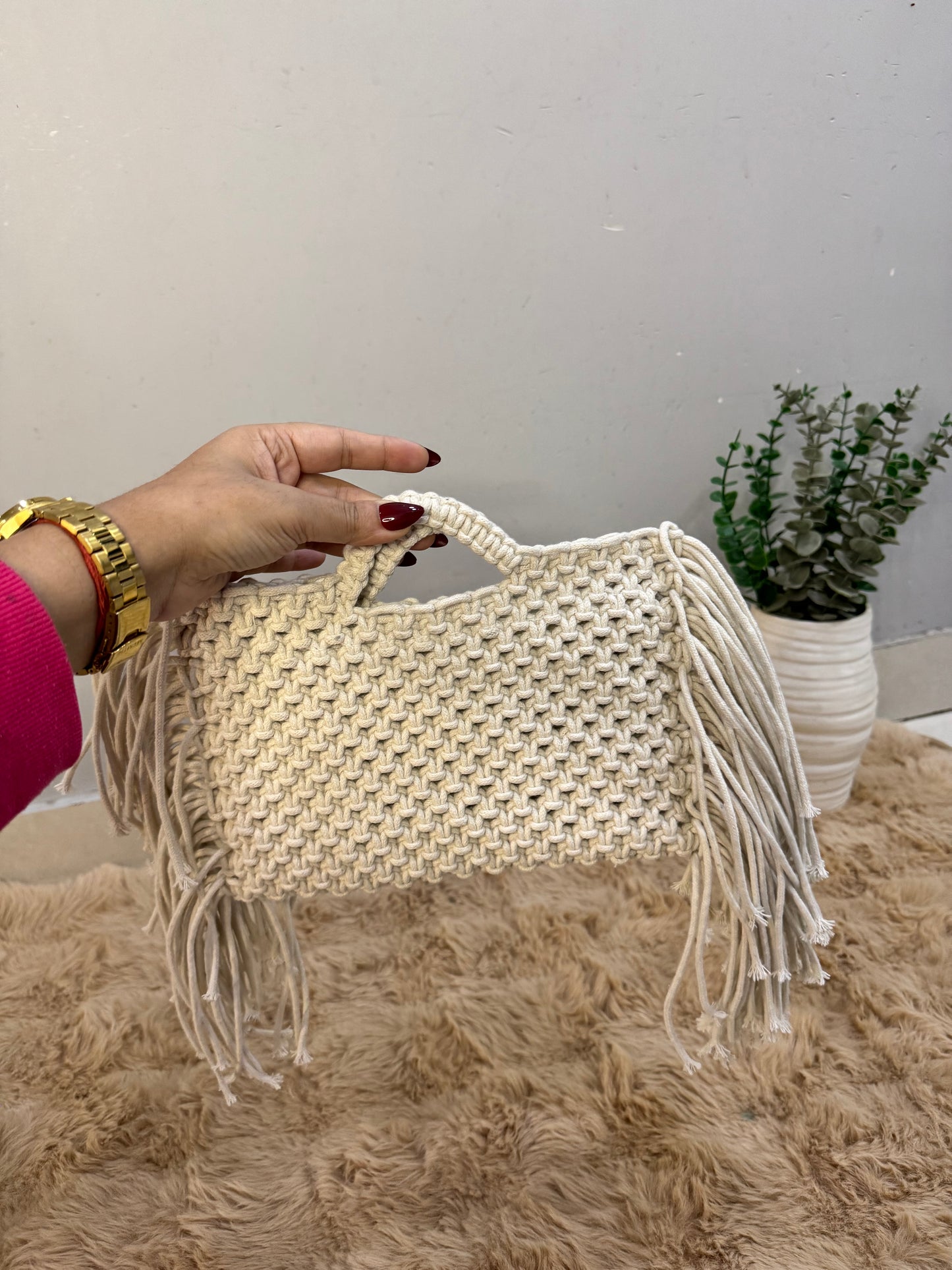 Boho Macrame Bag