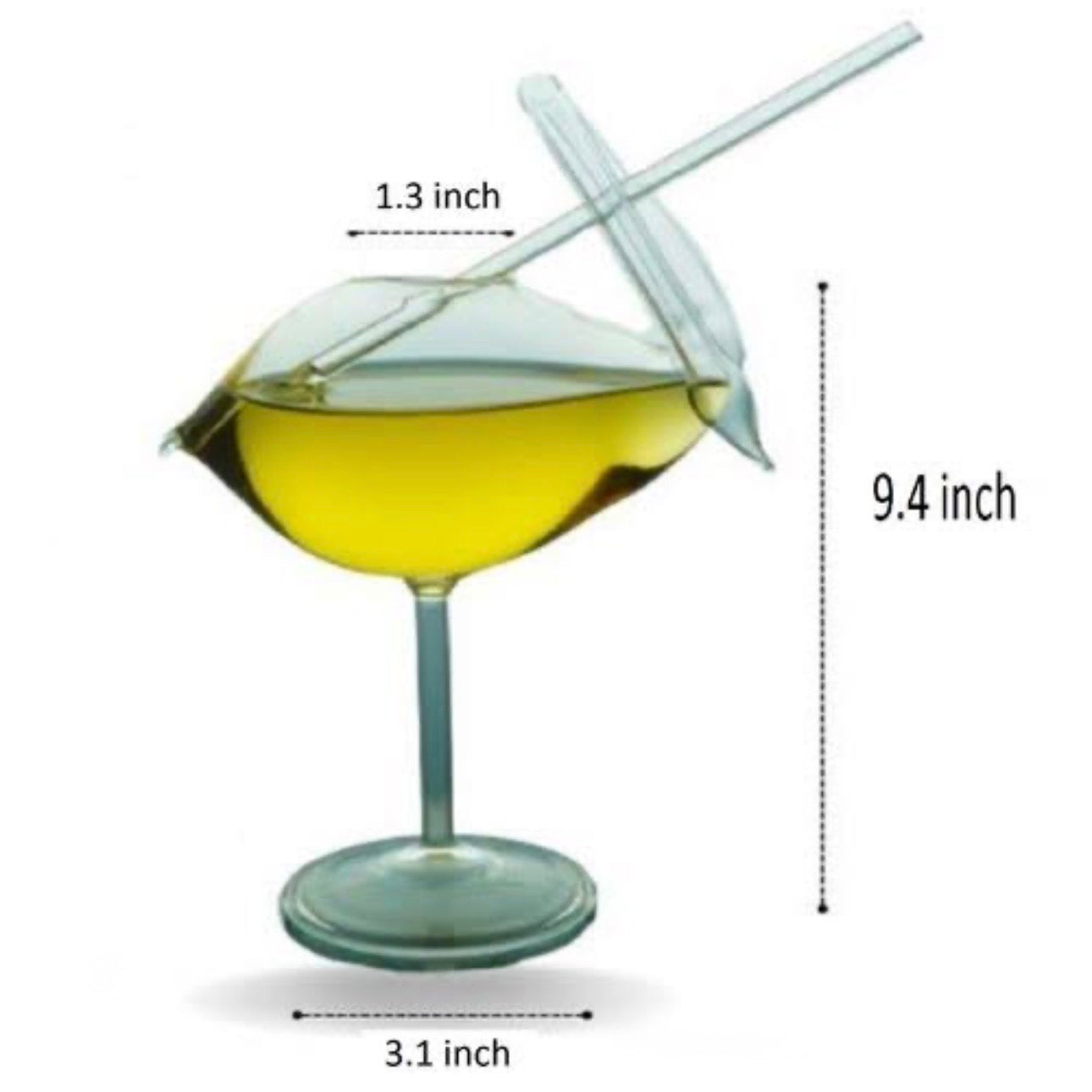 Luxe Swan Glass | Cocktail Glass