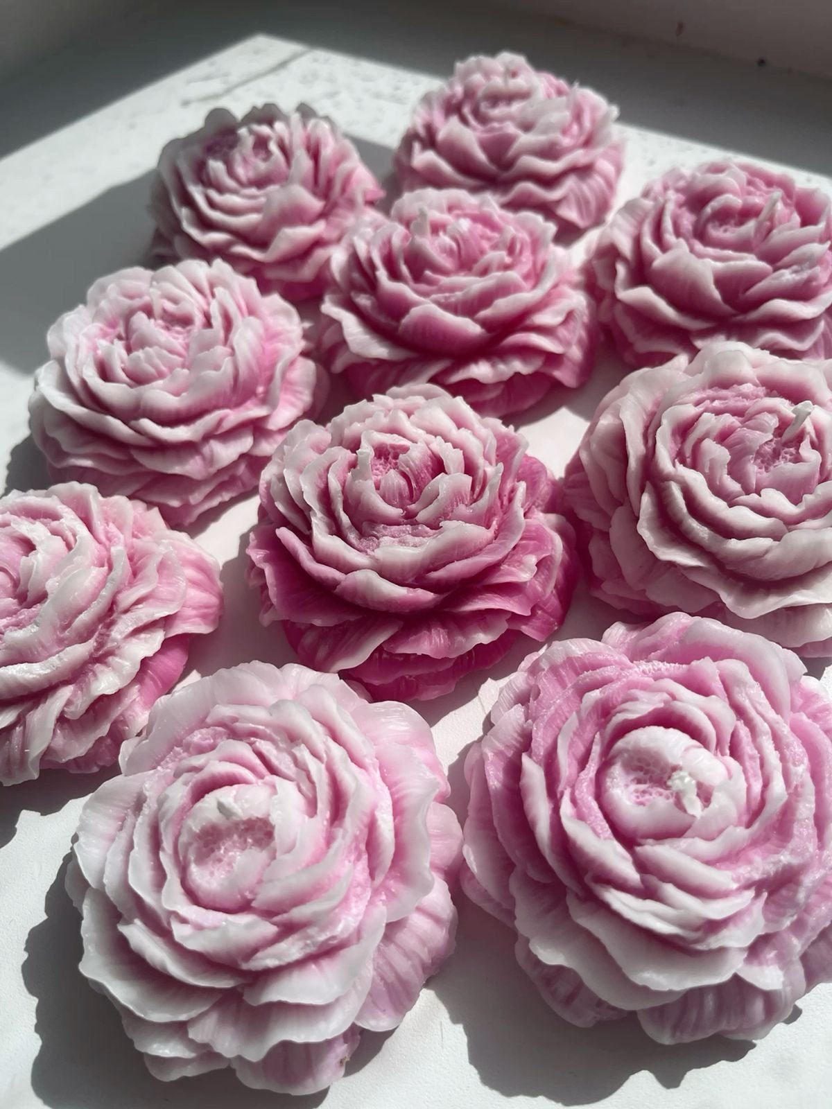 Rose Peony Candles