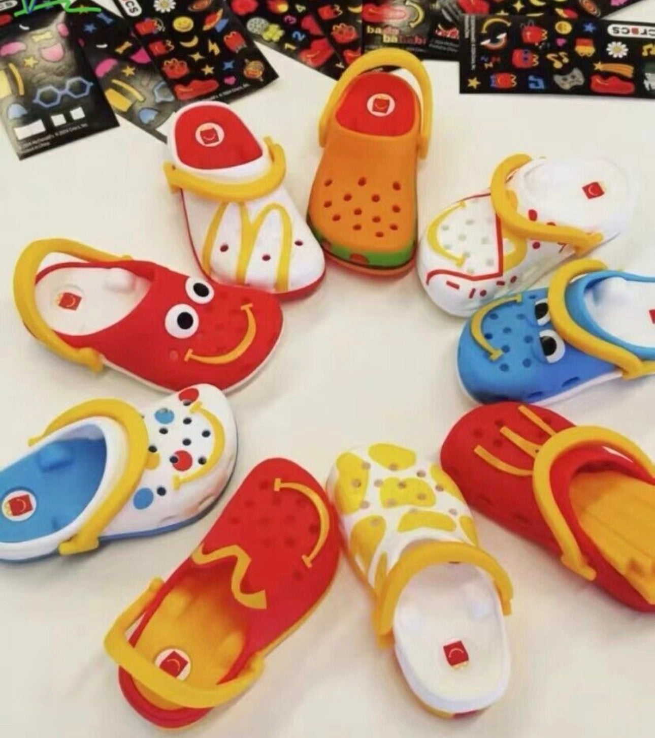 Exclusive Crocs x McDonald’s Happy Meal Keychain (Assorted Colors)
