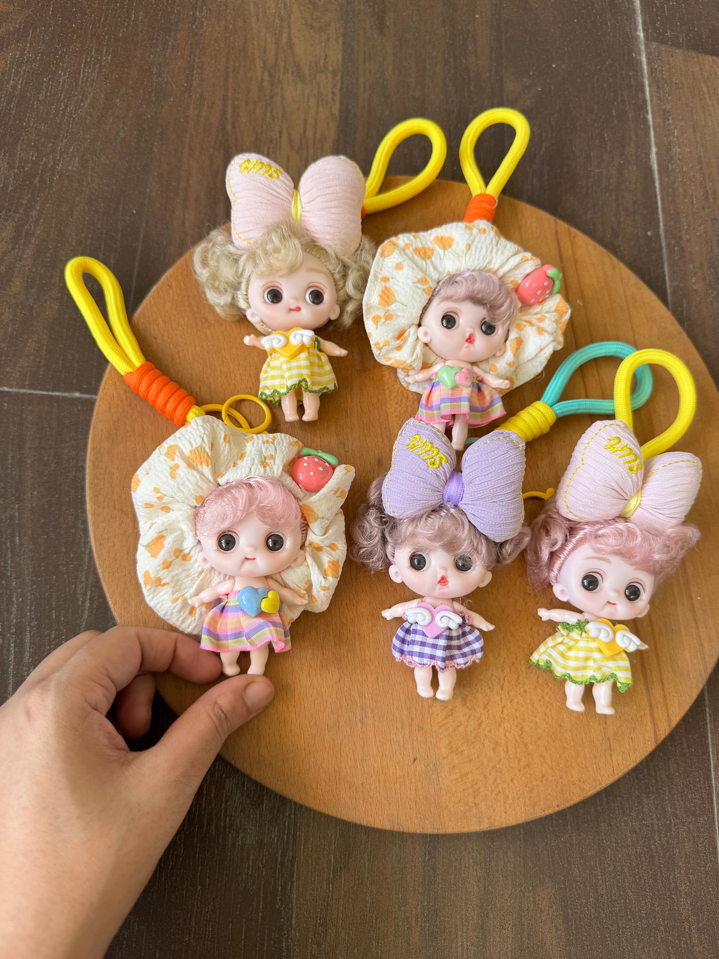 Premium Cute Girl Keychain / Bag Charm