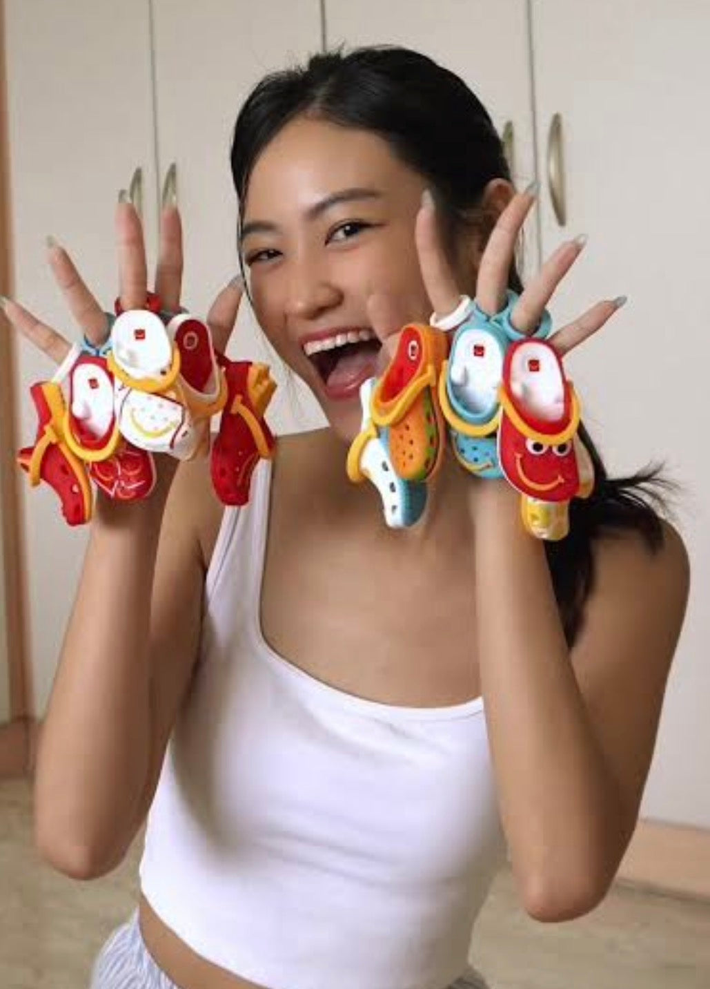 Exclusive Crocs x McDonald’s Happy Meal Keychain (Assorted Colors)