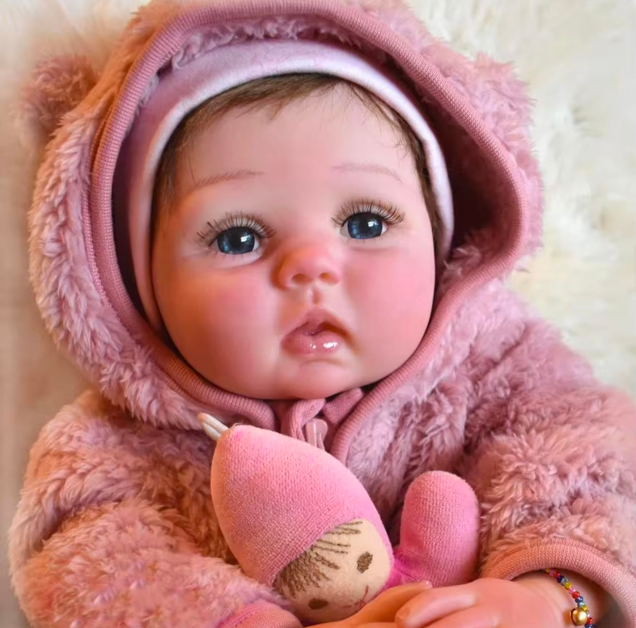 Realistic Newborn Baby Reborn Silicone Doll