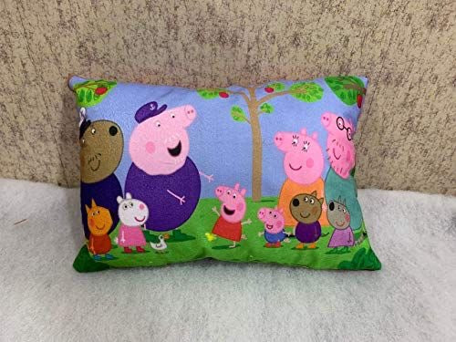 Peppa Pig & Barbie Pillows Combo - Set of 2