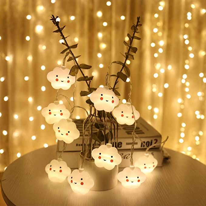 Cute Smiling Stars String Light