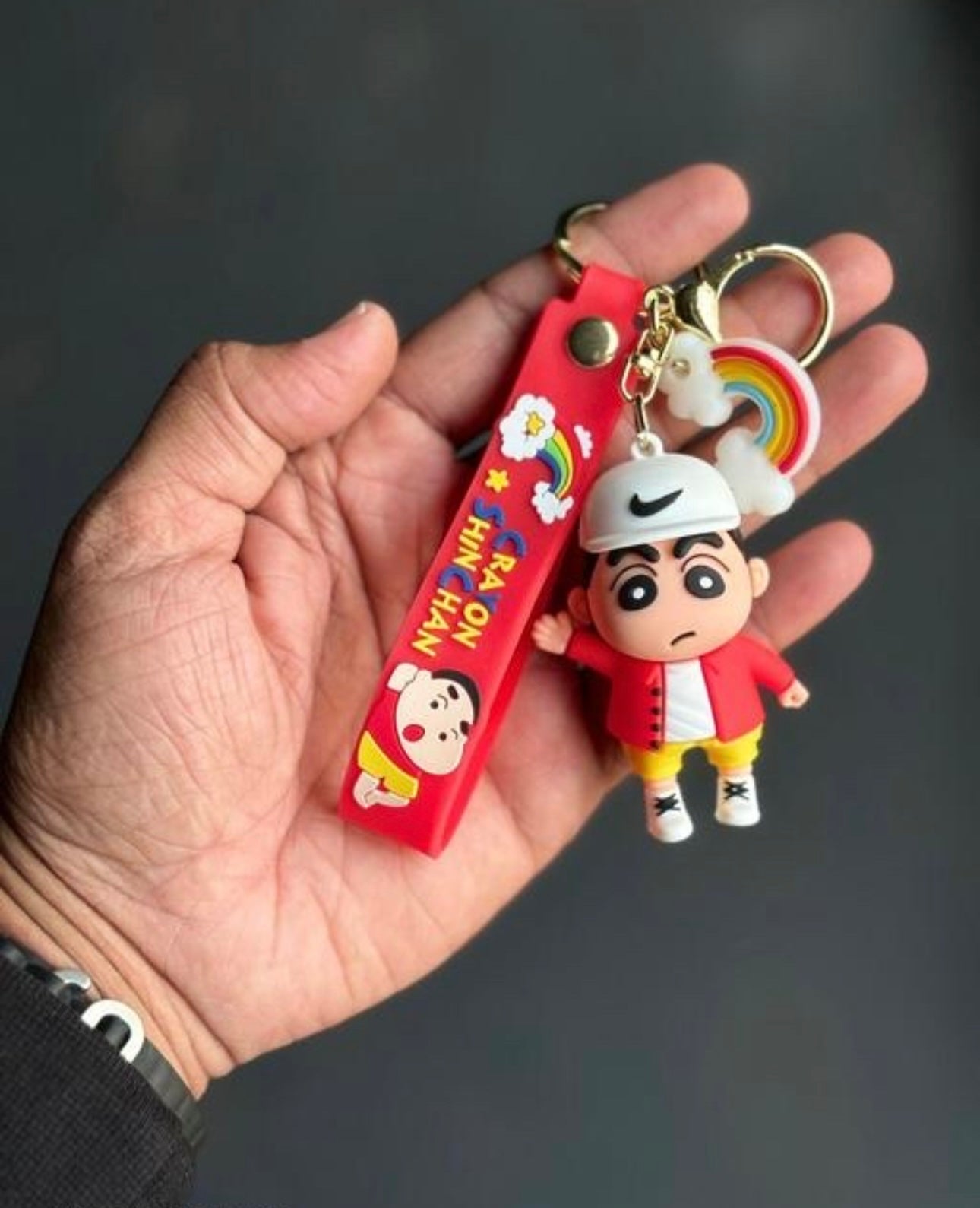 Cute Shinchan Keychain