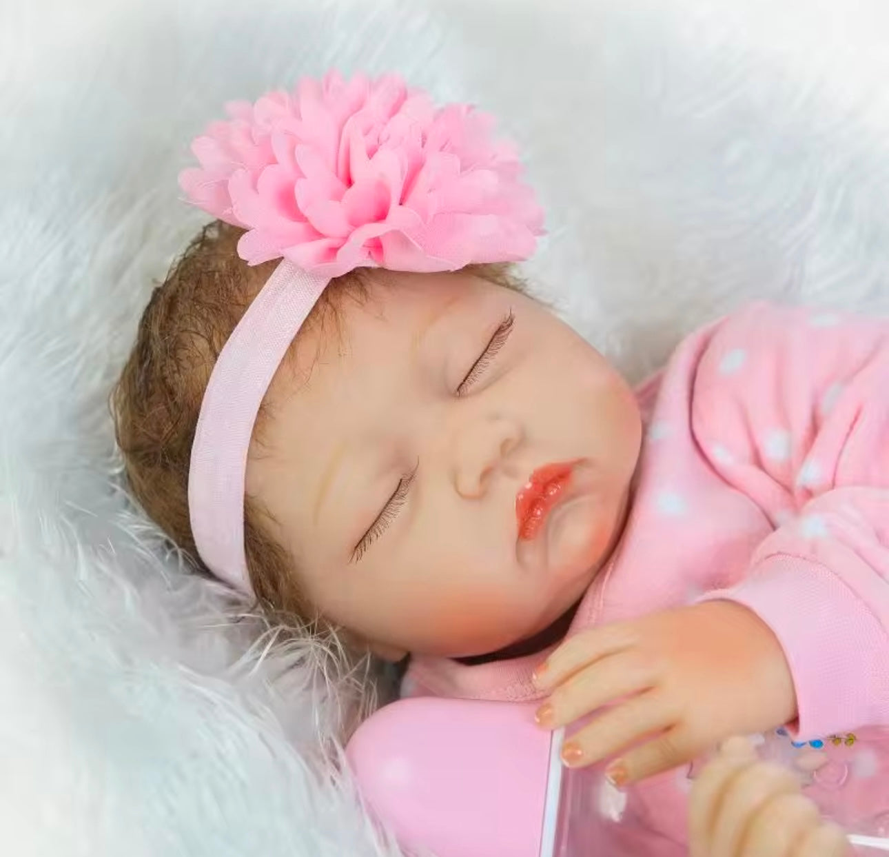 Realistic Newborn Baby Reborn Silicone Doll