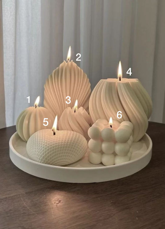 Ivory Decorative Candles