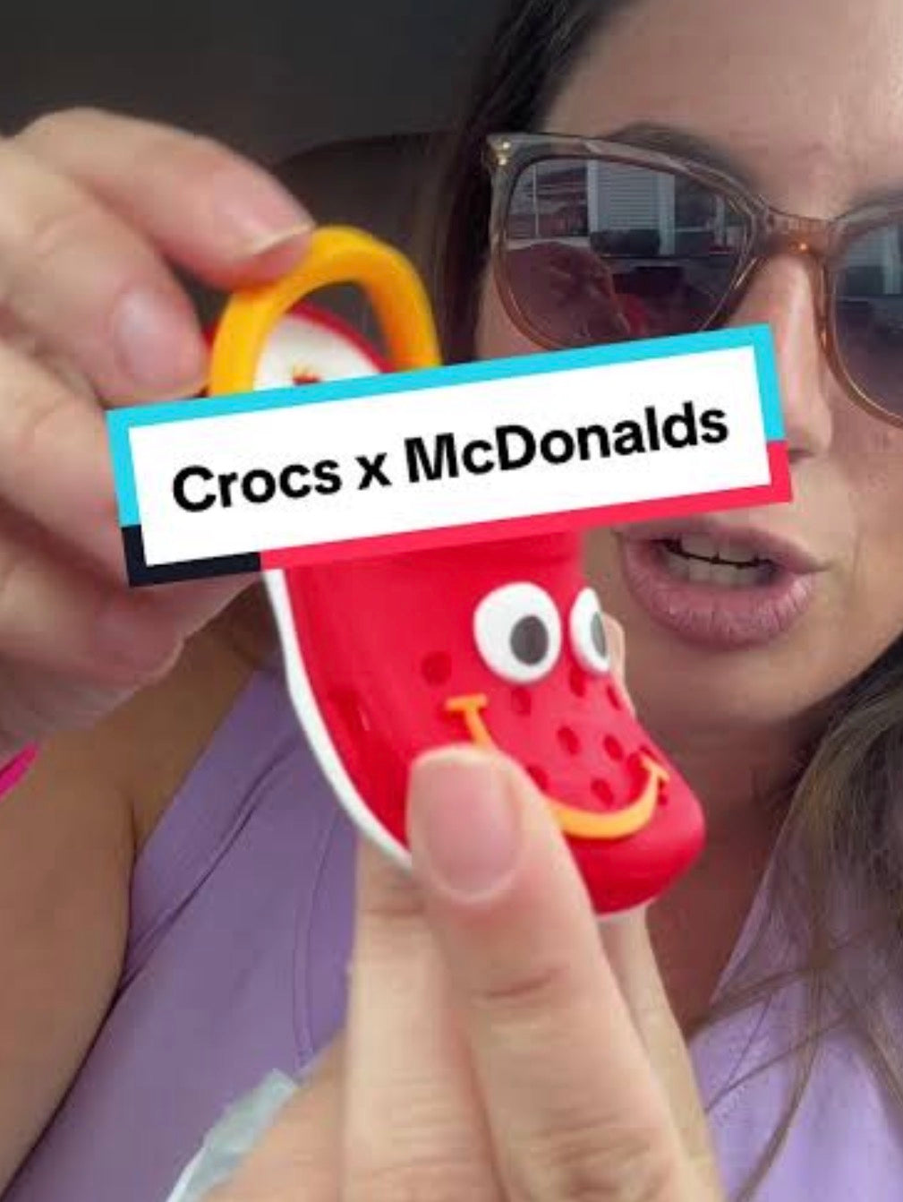 Exclusive Crocs x McDonald’s Happy Meal Keychain (Assorted Colors)