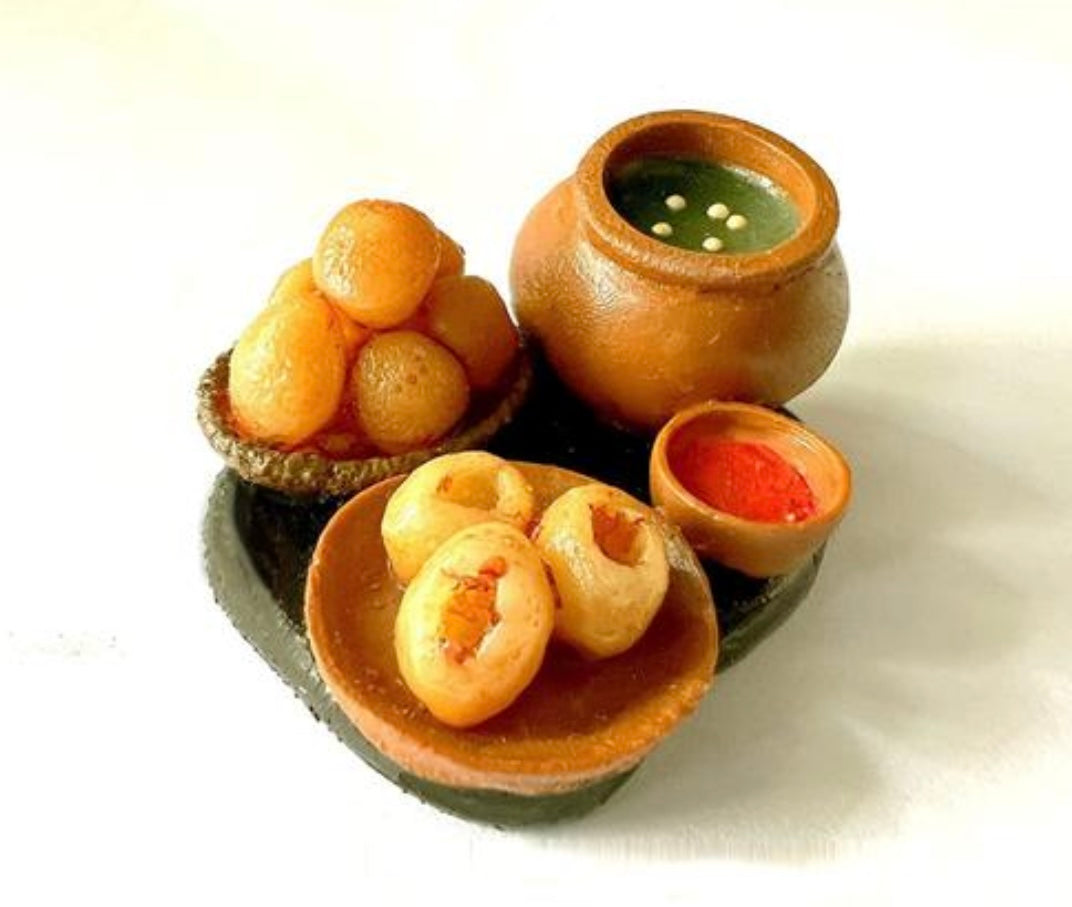 Golgappa Miniature Fridge Magnet