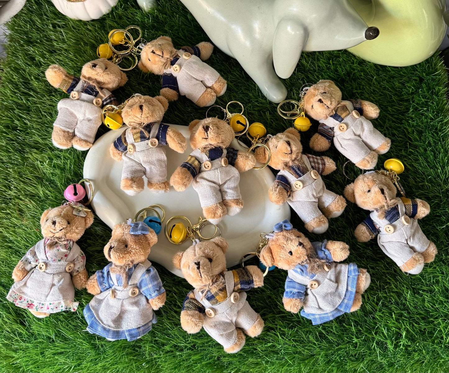 Exclusive Teddybear Keychains with Cute Outfit (Boy/Girl)