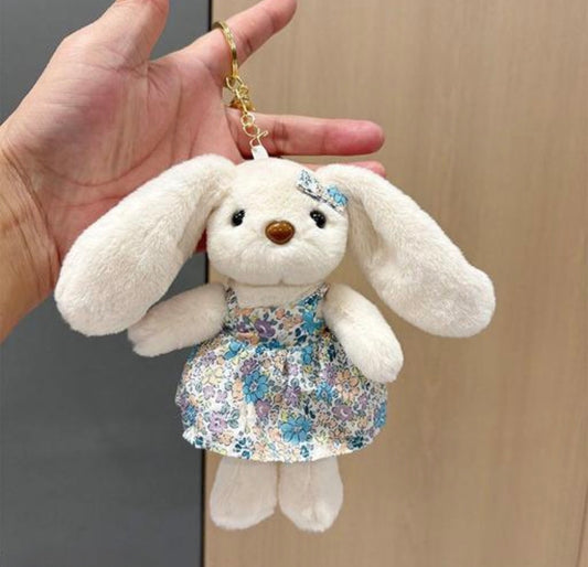 Cute Rabbit Plushy Bag Charm