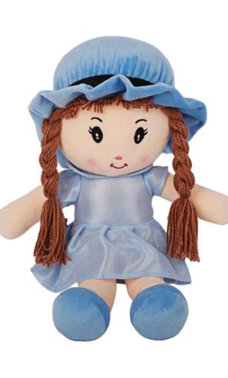 Plush Doll With Crochet Hair (50cm)