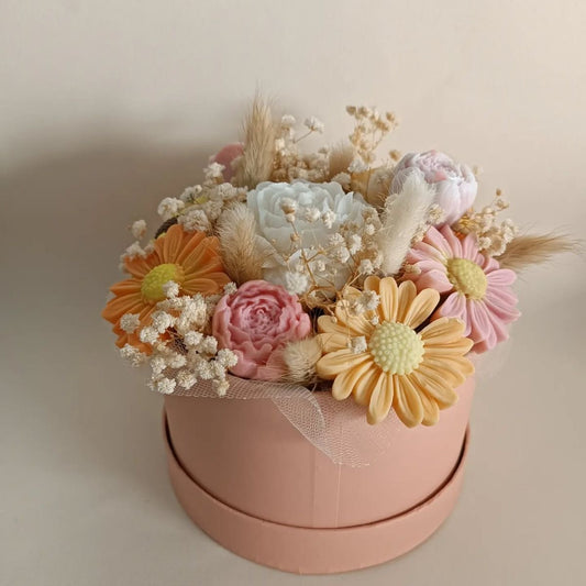 Luxe Assorted Candles Bouquet Gift Box