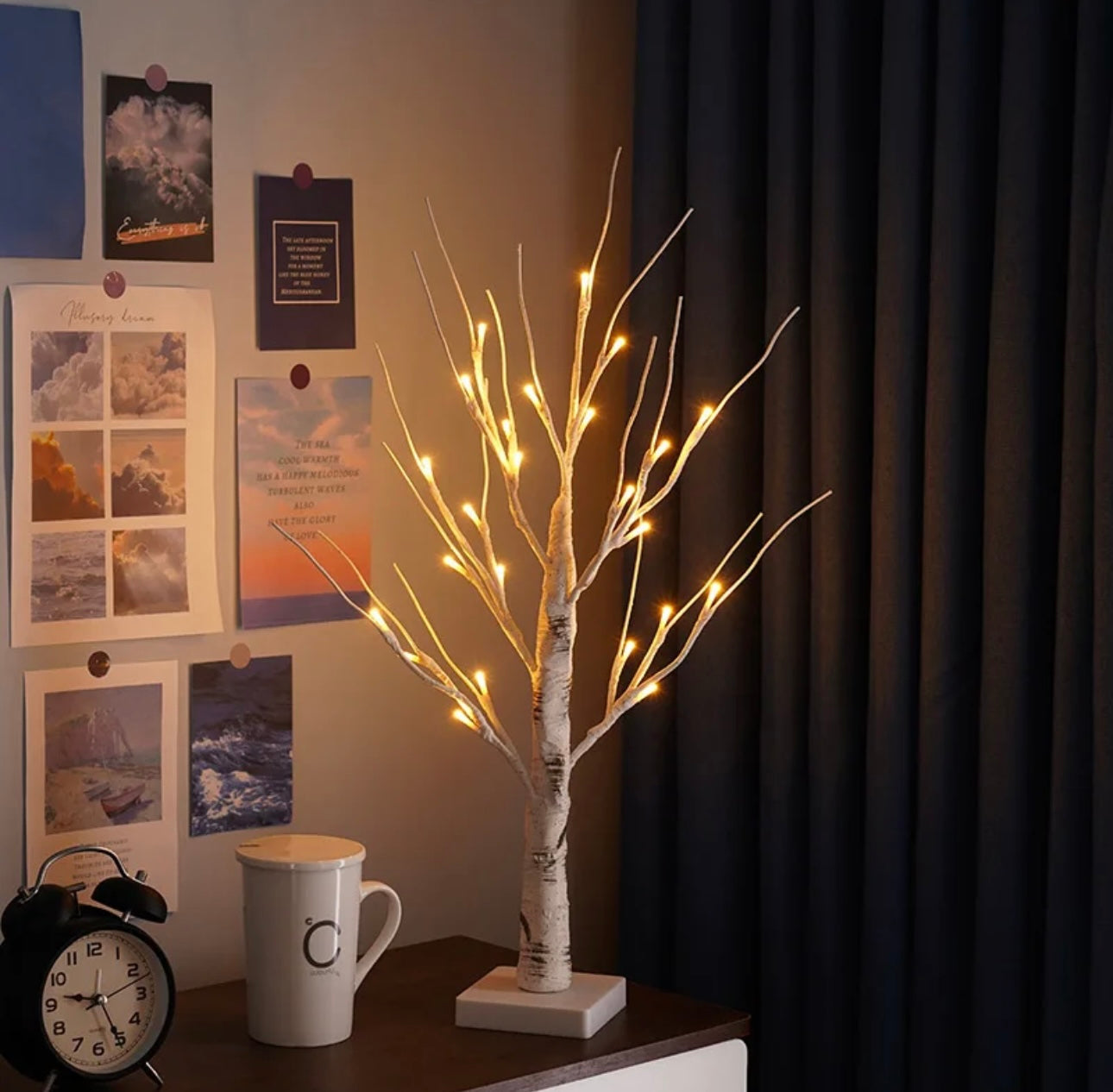 Tree-shaped LED Table Light