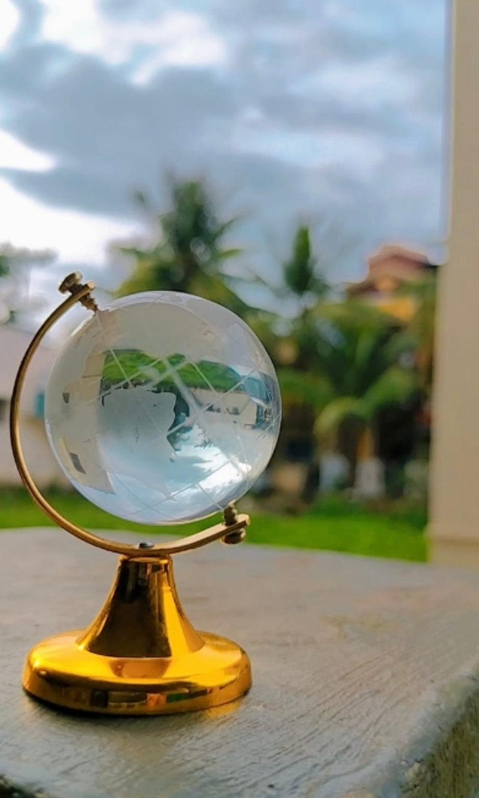 Mini Crystal Ball Globe