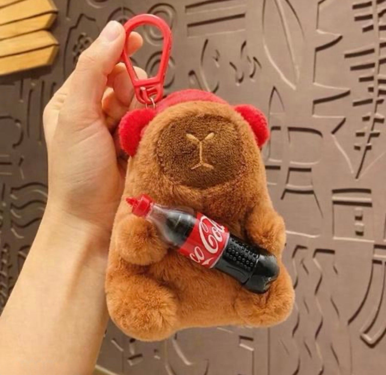 Cute Capybara Plushy Keychain/Bag Charm