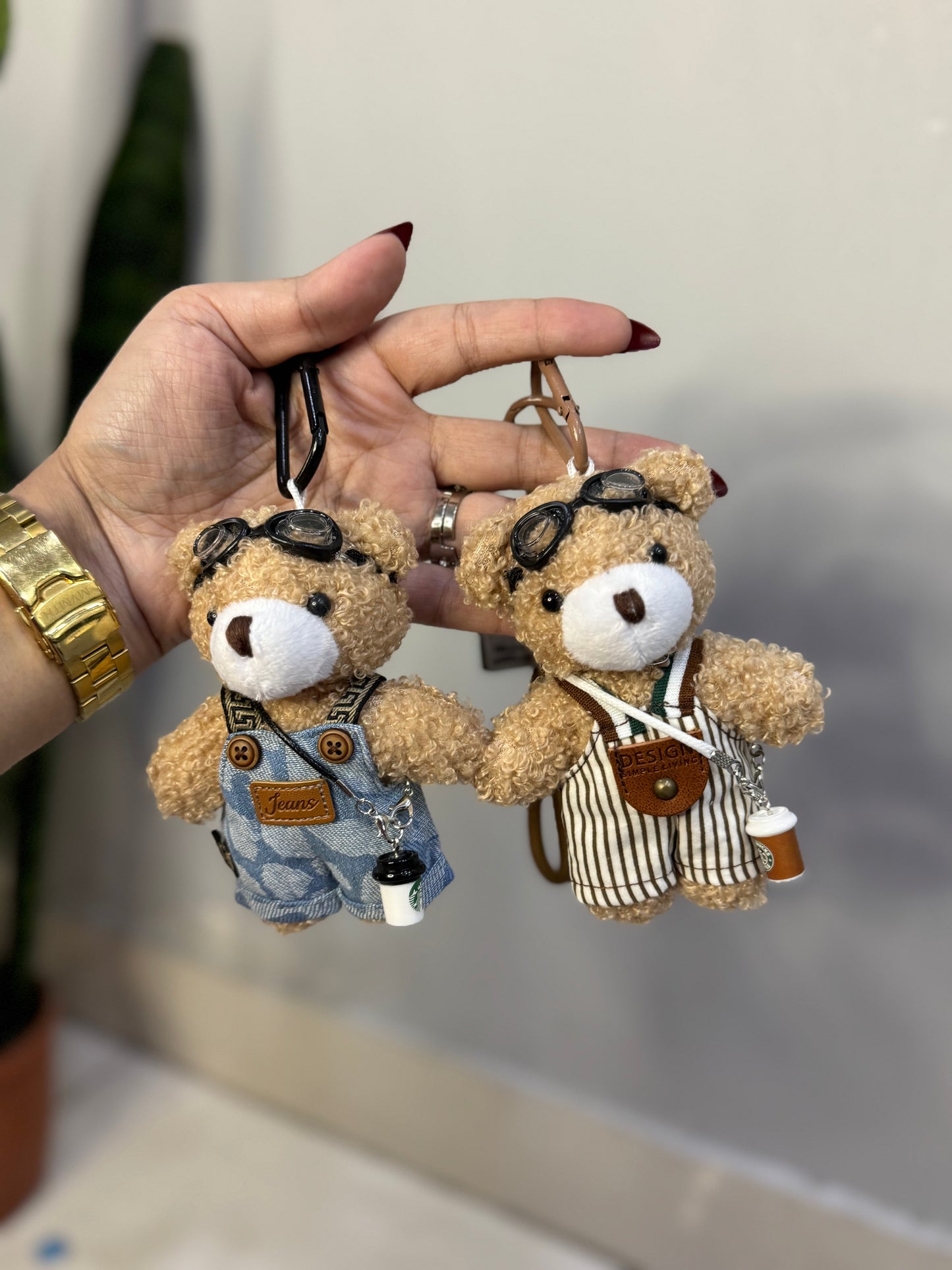 Premium Cute Outfits Teddy Keychain / Teddy Bag Charm