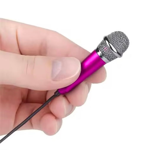 Portable Mini Microphone with 3.5mm Jack