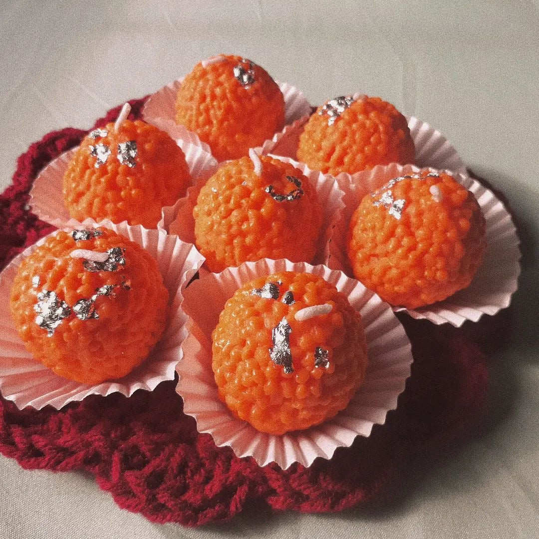 Motichoor Laddoo Candles