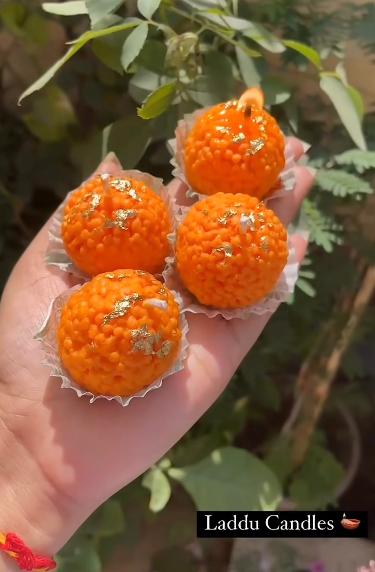 Motichoor Laddoo Candles