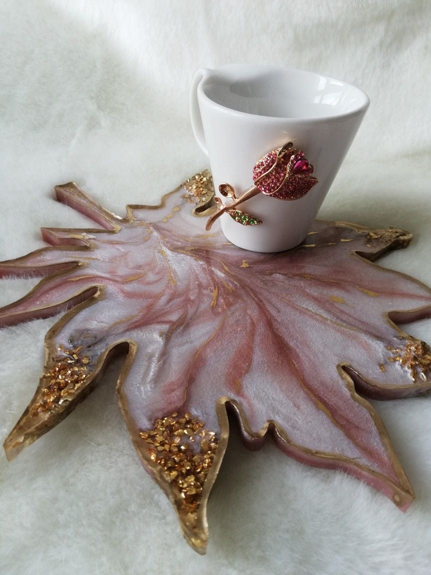 Autumn Leaf Coasters Set