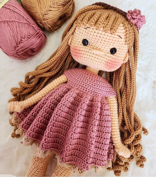Cute Handmade Crochet Doll