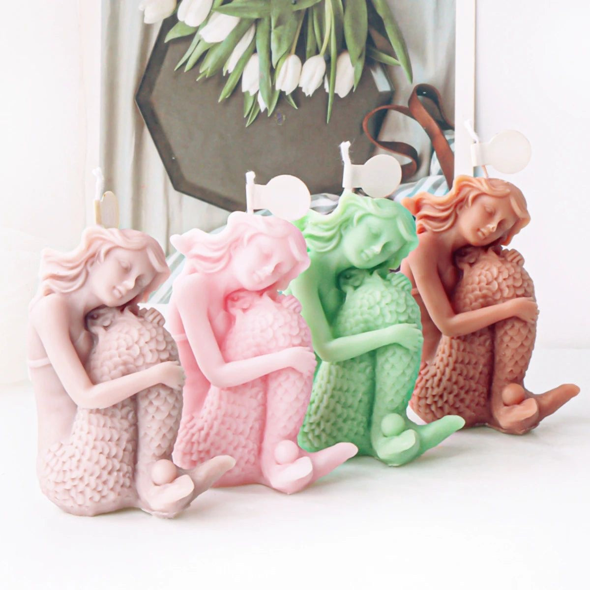 Exquisite Mermaid Candles