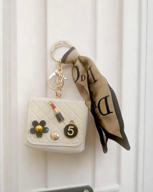 Mini Dior Purse Keychain