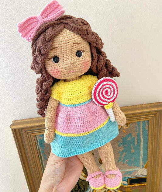 Cute Handmade Crochet Doll