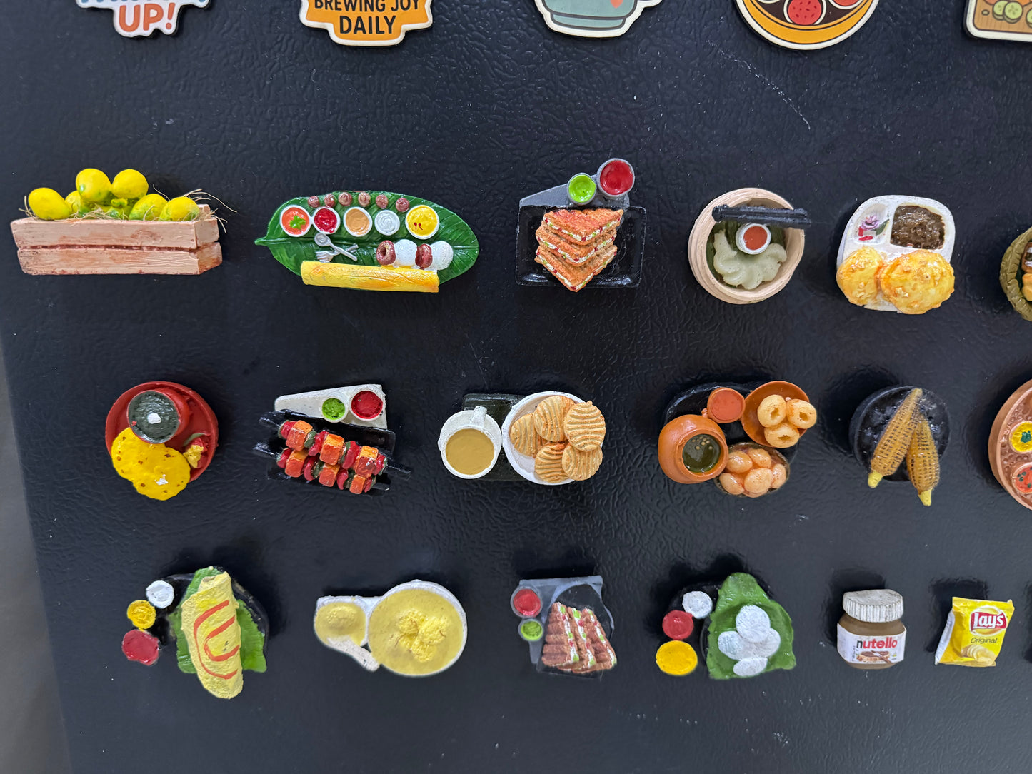 Miniature Food Fridge Magnets - Set of 3 (Any 3 random magnets will be sent)