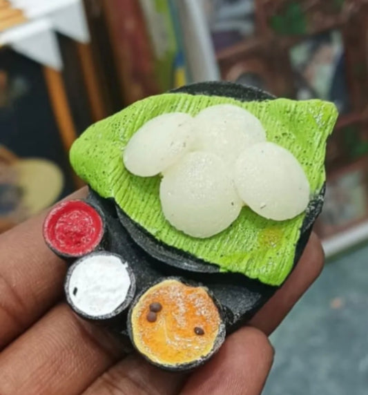 Idli Sambhar Miniature Fridge Magnet