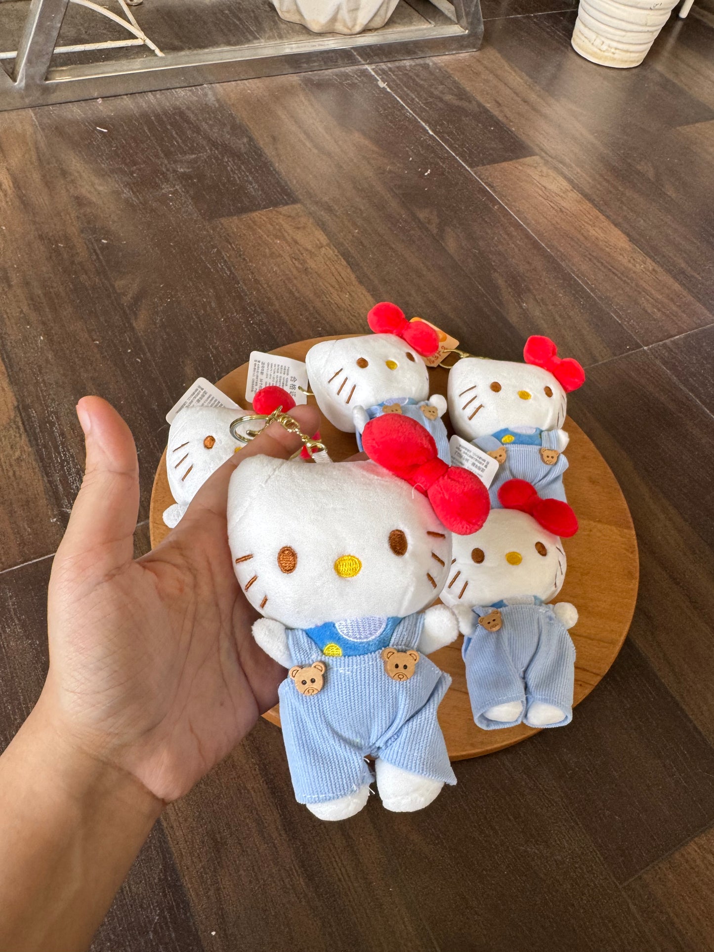 Cute “Hello Kitty” Plushy Keychain /Bag Charm