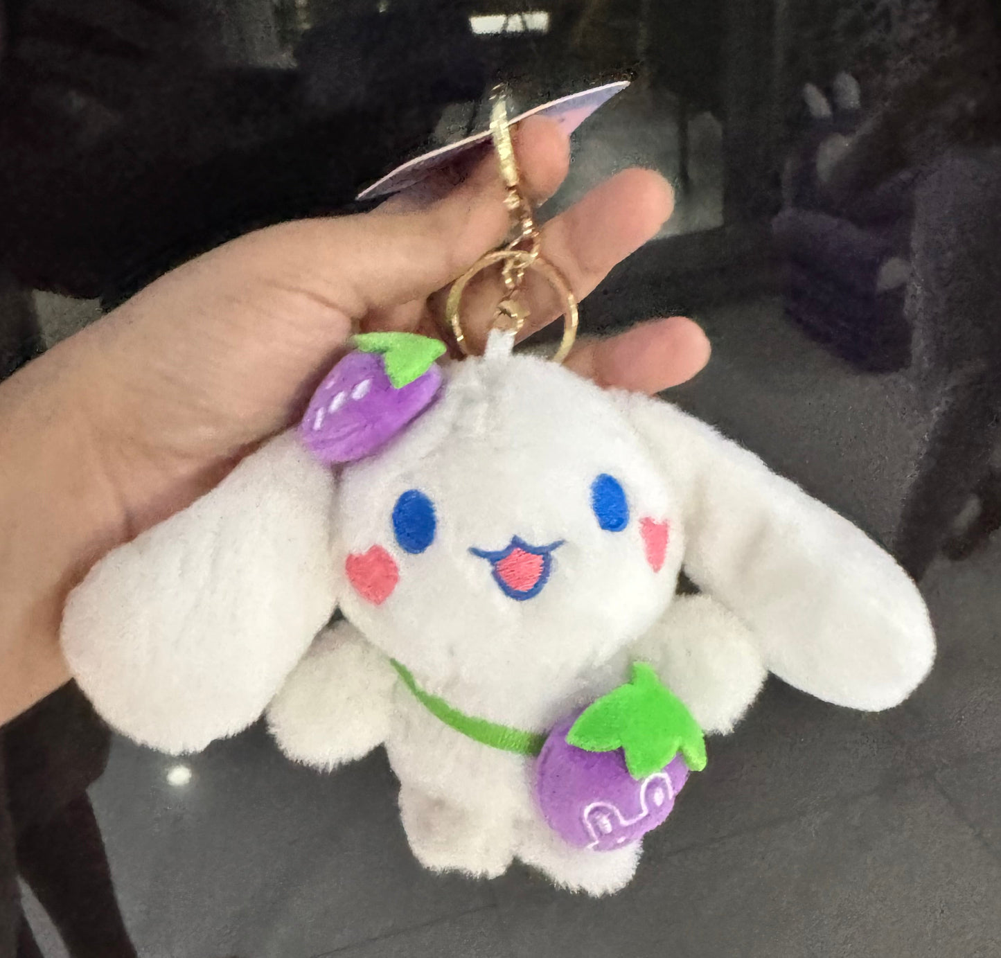 Adorable Cinnamoroll Plushy Keychain/Bag Charm