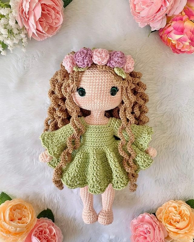 Cute Handmade Crochet Doll