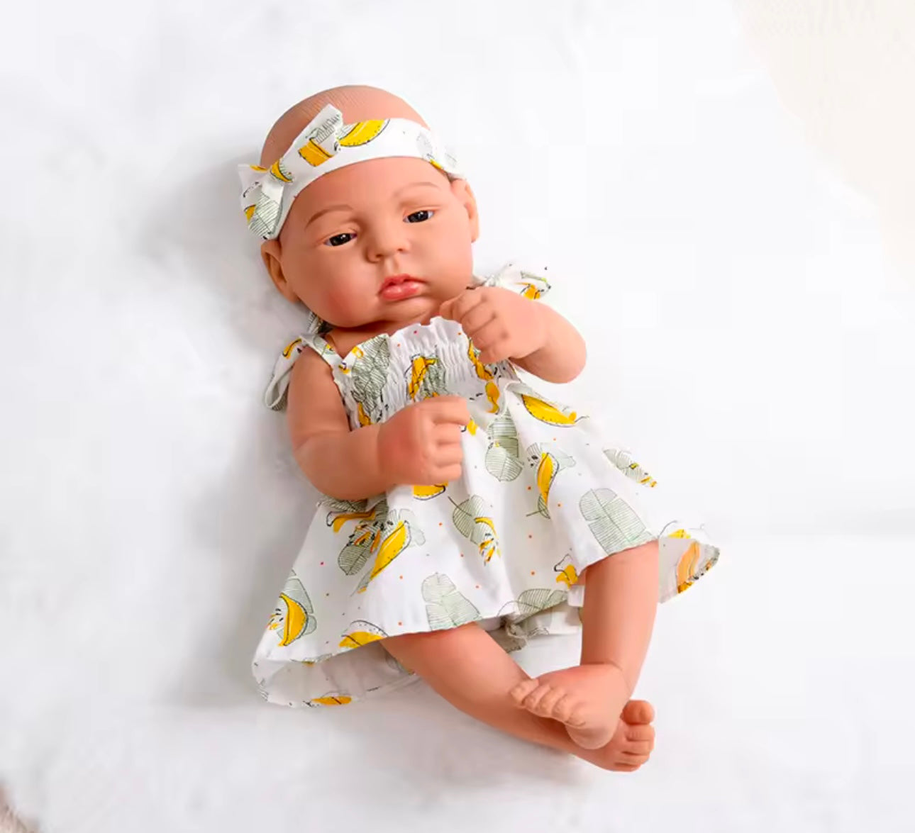 Realistic Newborn Baby Reborn Silicone Doll