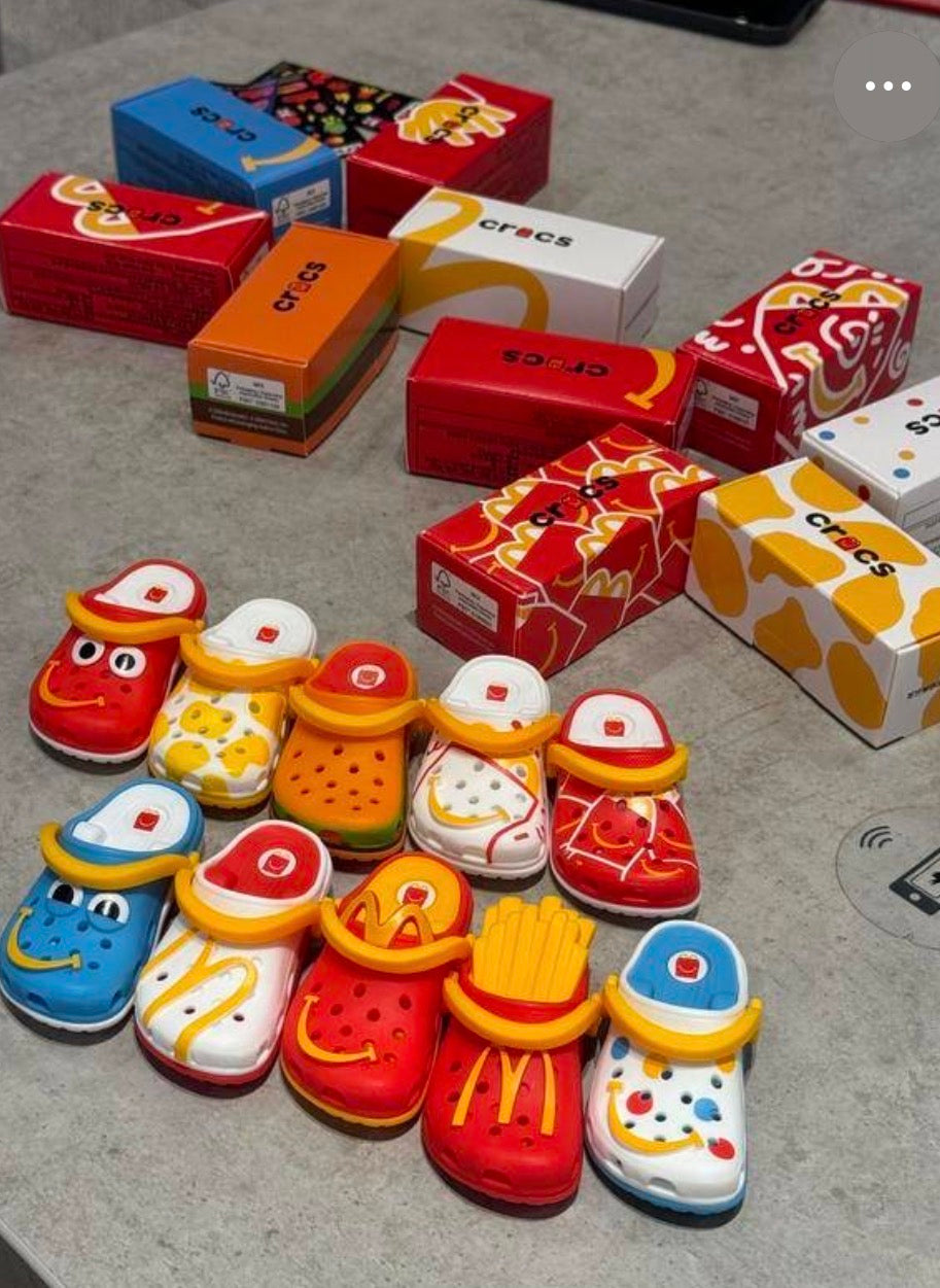 Exclusive Crocs x McDonald’s Happy Meal Keychain (Assorted Colors)