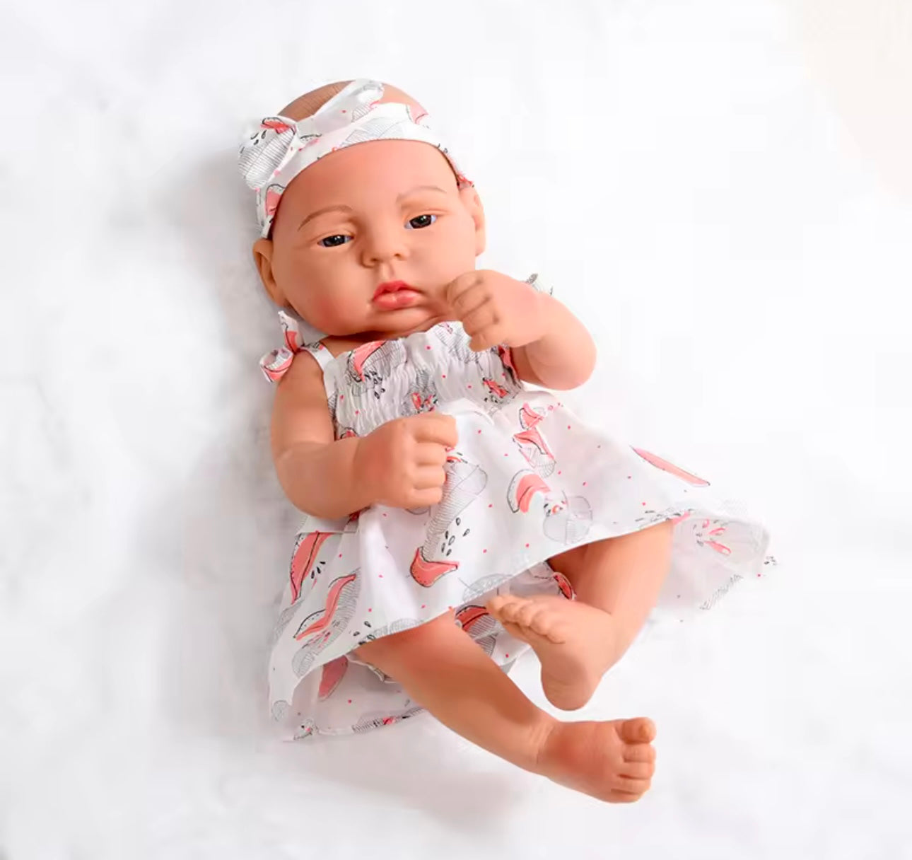 Realistic Newborn Baby Reborn Silicone Doll