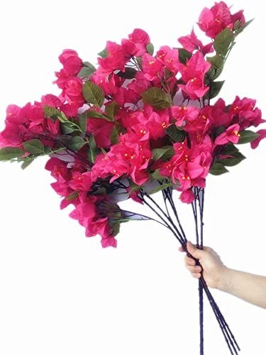 Artificial Pink Bougainvillea Flower Sticks