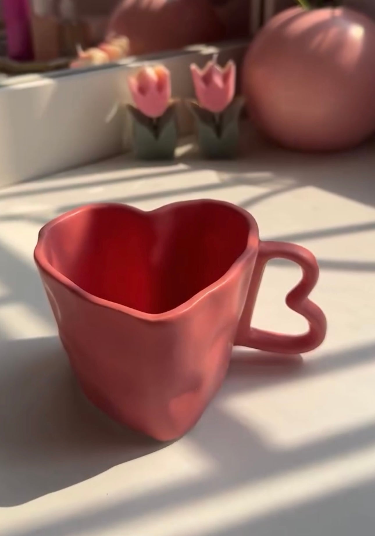 Adorable Heart Shape Cup