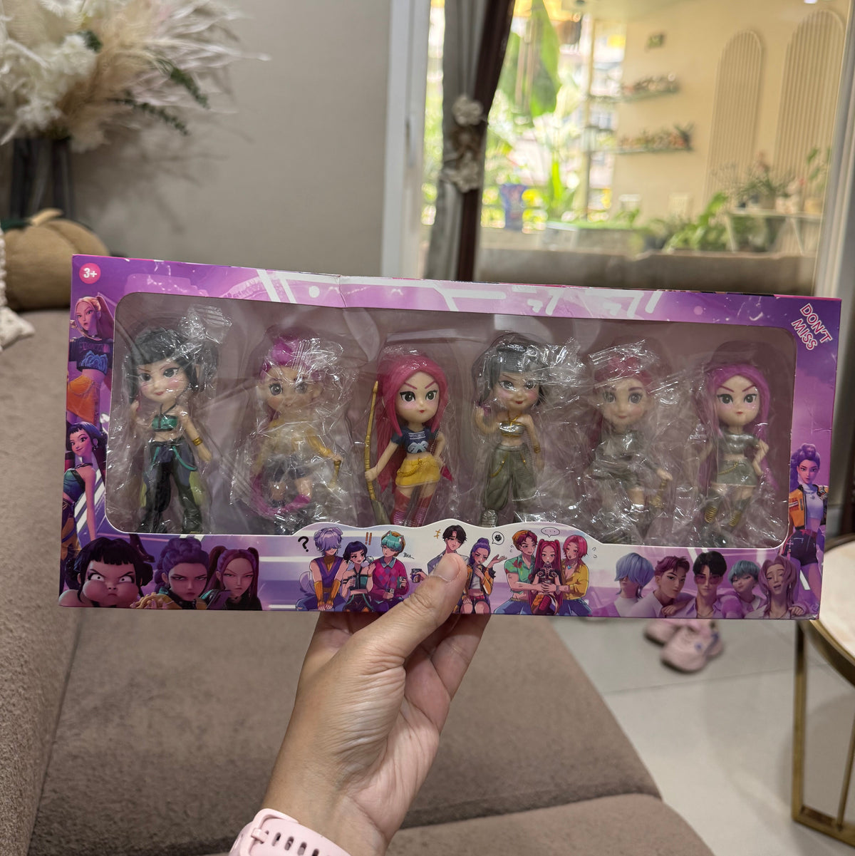 K-Pop Demon Hunters Mini Doll Figurines (Set of 6) | Limited Edition Collectibles